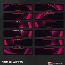 Dexpixel Animated Twitch Overlays Alerts Youtube Design Cool Poster Designs Logo Design Art