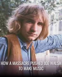Joe Walsh's journey to becoming a legendary musician was shaped by more  than just his talent. A defining moment in his life came during his time at  Kent State University, where he