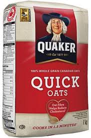 Quaker 1 minute oatmeal nutrition label. Quaker Quick Oats 30 G Nutrition Information Innit