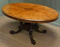 Antique dining tables uk speak a lot about you as an individual and as a family. Victorian Burr Walnut Oval Antique Dining Table 292387 Sellingantiques Co Uk