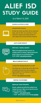 Alief Isd On Twitter Your Alief Isd Study Guide To Everything You Need To Know About School Closure Until April 10 Student Coursework Https T Co N10hckdkuj Free Food Distribution Https T Co 9r0gcyv20y Home Access Center Https T Co De02e4vbfe