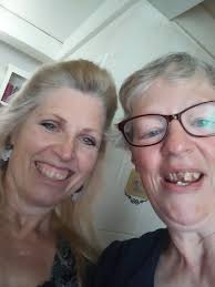 My cousin Kay and me. She grew up in Alaska, but has lived in Arkansas for  many years.