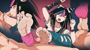 danganronpa, mioda ibuki, kiryu-sketchbook, 1boy, 1girl1boy - Rule 34 World