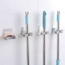 Maybe you would like to learn more about one of these? China Broom Holder Wall Mount Self Adhesive Broom And Mop Holder Organizer Wall Mounted Broom Gripper Holder No Drilling Super Anti Slip Esg13838 China Broom Holder And Mop Holder Price