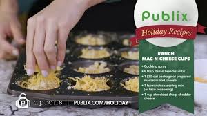 Stay in the know with all things #publix. Publix Super Markets Tv Commercial Holidays Ranch Mac N Cheese Cups Ispot Tv