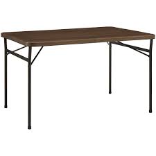 Jigsaw puzzle tilting table for 1000 pieces puzzles,gift for puzzle enthusiast. Mainstays 48 Faux Wood Folding Table Walnut Walmart Com Walmart Com