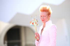 The Story Behind Tilda Swinton S Incredible Venice Film Festival Masks Vanity Fair