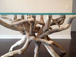 Driftwood Tangle Table Base For A Glass Top Table Base Diy Table Dining Table