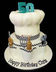 Choose from a variety of delicious birthday cakes and lovely flower arrangements. 34 Unique 50th Birthday Cake Ideas With Images My Happy Birthday Wishes Chef Cake 50th Birthday Cake Cake