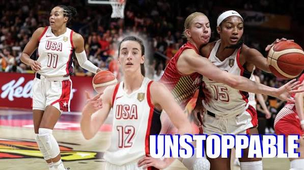 Caitlin Clark Not Starting, NO PROBLEM. USA CRUSHES Hungary to Advance! Clark & Collier Take Over 🇺🇸