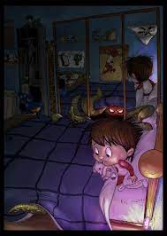 monster under bed by guillermoramirez on deviantart creepy dolls under bed art