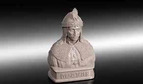 Public domain] by sean fitzpatrick Bust Of Vlad The Impaler Vlad Tepes 3d Imapler Cgtrader