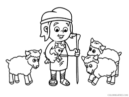 Uncategorized german shepherd coloringageshoto inspirationsuppy san diego sheets free. David And Goliath Coloring Pages Shepherd Boy Coloring4free Coloring4free Com
