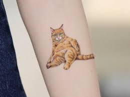 Red Cat Davno Mechtala Sdelat Podobnogo Mini Kotejku Delala By Takih Vechno Cat Portrait Tattoos Cat Lover Tattoo Black Cat Tattoos