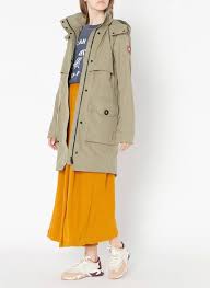 59,99 € 59,99 € livraison gratuite par amazon impermeable femme perletti. Soldes Parka A Capuche En Tissu Impermeable Lichen Canada Goose Femme Place Des Tendances