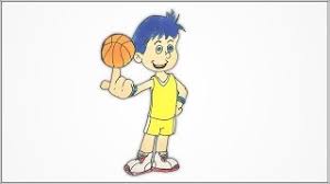 Would you like to learn to draw your favorite cartoon characters? How To Draw Cartoon Basketball Player For Kids Youtube