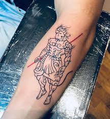 G7 c g but now. Semi Minimalist Forearm Piece Of Sun Wukong The Monkey King Done By Rose At Forever Beautiful In Chicago Il Tattoos