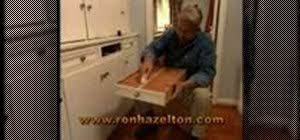 Are you having trouble opening your filing cabinet drawer? How To Fix A Stuck Drawer Construction Repair Wonderhowto