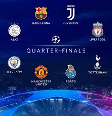 For the first time since 2008, the champions league final was an all … Uefa Cl 2018 19 Quarter Finals List Champions League Uefa Champions League League