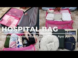 X menyabor rasenye nak tunggu baby 'hannah' keluar. Persiapan Tas Melahirkan Isi Tas Bersalin What S In My Hospital Bag Youtube
