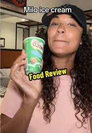 Delicious Milo Ice Cream Experience from South Africa