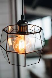 Stained Geometric Pendant Glass Lamp Glass Lamp Glass Pendant Shades Geometric Pendant Lamps