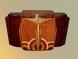 Fabulous Art Deco Furniture Adding Rich Colors And Unique Designs Art Deco Cabinet Art Deco Bar Art Deco Furniture