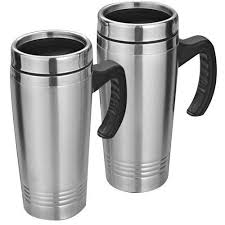 It will be your best choice for their features and performance.you can easily use this mug how you want. Silver Stainless Steel Coffee Mug With Lid And Handle Capacity 480 Ml Rs 140 Piece Id 21385414130