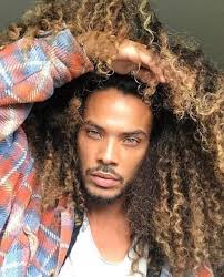 Pin By Femiio On Hiseyes Long Curly Hair Men Super Curly Hair Long Hair Styles Men