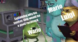 The most important thing is friendship, i'm competing to have the most friendships Wario S Galleon From Mario Kart 7 Nintendomemes