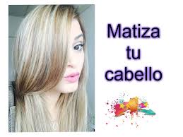 Aprende cómo decolorar el pelo tú misma paso a paso. Como Matizar Tu Cabello En Casa Youtube Matizador De Cabello Como Decolorar El Cabello Cuidado Del Cabello Tenido