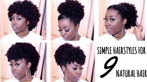 The number 2 indicates a slight wave to a frizzy wave. 9 Quick Hairstyles For Short To Medium Natural Hair Type 4a 4b 4c Youtube