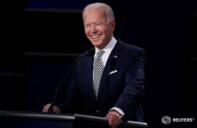 It was a take that many supporters of former president donald trump bashed as fawning. Corinne Perkins On Twitter Democratic Presidential Nominee Joe Biden Smiles As He Participates In The First 2020 Presidential Campaign Debate With President Donald Trump In Cleveland Ohio Photo By J Ernst Dc Https T Co Gzybkhiezy
