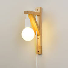 See more ideas about modern wall lights, wall lights, lights. Eu Uk Us Plug Wood Wall Lamp Bed Bedside Night Lights Modern Led Wall Light Home Decor E27 Lampe Applique Murale Led Indoor Wall Lamps Aliexpress