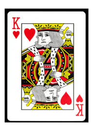 This is known as following suit. Playing Cards Why Doesn T The King Of Hearts Have A Moustache Like The Other Kings Quora