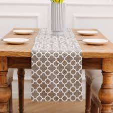 We did not find results for: Amazon Com Natus Weaver 2 Side Cotton Classic Table Runner For Dinner Parties Events Decor 12 X 108 Geometric Lattice Chain Printed Suitable For 8 10 People Dark Grey Home Kitchen