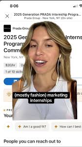 Prada 2025 Summer Internship