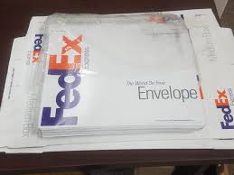 Federal express corporation, branded as fedex express, formerly branded as federal express, is a cargo airline based in memphis, tennessee, united states. Find More 48 Fedex Envelopes And 2 Fedex Boxes For Sale At Up To 90 Off