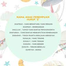 We did not find results for: Nama Anak Perempuan Huruf Z Berserta Maknanya 2021 List