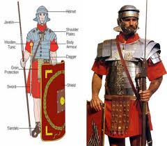 The Armor And Uniform Worn By A Roman Soldier In The Army During The Roman Empire Soldiers Were Used Acros Roman Soldiers Roman Soldier Costume Roman Warriors
