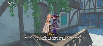 Mona crying while eating her leftover salad knowing she's in crippling  debt. : r/Genshin_Impact