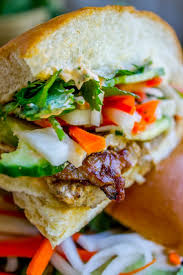 Banh Mi Sandwich From The Food Charlatan These Traditional Vietnamese Banh Mi Sandwiches Will Blow Your Mind A Mini Soft Bag Banh Mi Sandwich Recipes Banh Mi