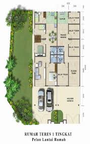 Lebih daripada 1000 meter persegi (keluasan jumlah lantai) seluruh malaysia: Lot 3987 Rumah Teres Setingkat Kampung Lombong Phase 1