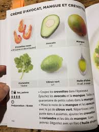 Creme Avocat Mangue Et Crevettes Recette Reveillon Mangue Avocat