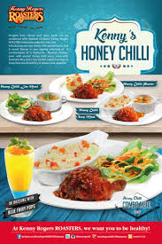 Well, it's an appetising image to imagine, especially when you're craving a hearty chicken dinner. Living World On Twitter New Menu Kenny Rogers Roasters Kenny S Honey Spicy At Kennyrogersid Thelivingworld Enjoy Http T Co Xlin7luld7