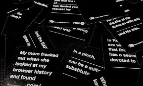 Maybe you would like to learn more about one of these? Missing Your Mates You Can Now Play Cards Against Humanity Online
