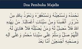 Doa Pembuka Majelis Islamic Quotes Doa Membaca
