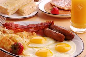 There are tetelas, gordita de harina, chilaquiles, huevos rancheros and more. A Typical American Hearty Breakfast Stock Photo Picture And Royalty Free Image Image 4137558