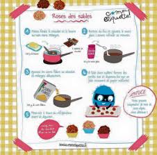 30 Fiches Recettes Illustrees Pour Les Enfants Les Recettes De Babeth Recette Rose Des Sables Recette Recette Illustree