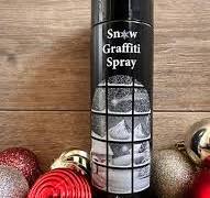 Snow Spray White - 500ml Snow Graffiti Spray Can